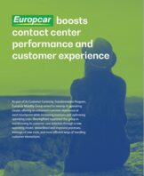Europcar boosts contact center performance and customer experience