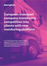 European transport company transforms competition into clients with new monitoring platform