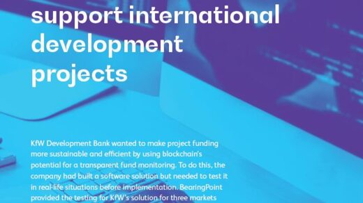 KfW enables budget transparency to support international development projects 