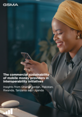 Download the study: The commercial sustainability of mobile money providers in interoperability initiatives
