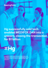 Hg successfully sold tech-enabled MEDIFOX DAN into a unicorn, closing the transaction for $1 billion