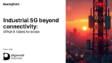 Industrial 5G beyond connectivity