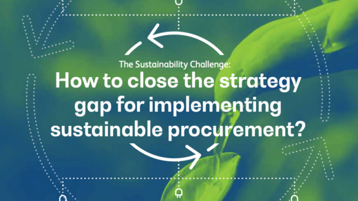 Closing the strategy gap for implementing sustainable procurement