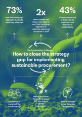 Closing the strategy gap for implementing sustainable procurement