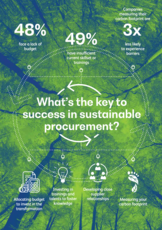 Sustainable procurement inforgraphic